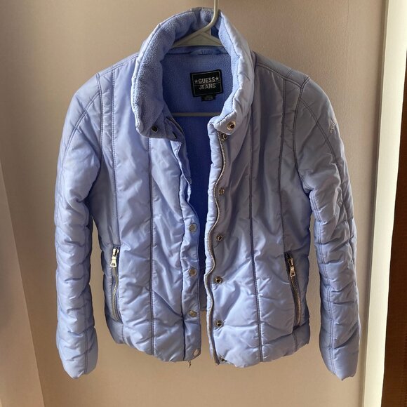 Guess XS Fleece-Lined Puffer Jacket - Picture 9 of 13